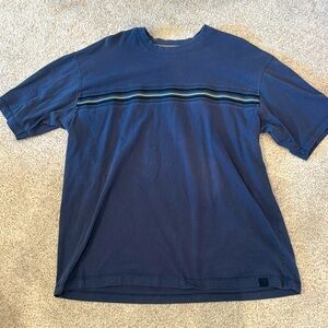 Dark blue vintage tee, 100%cotton